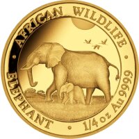Somalia Elefant 2022 1/4 oz Gold
