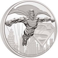 Niue DC Comics 3. Ausgabe 2021 "Superman" - 1 oz Silber