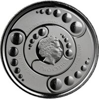 Ghana Alien 2021 4 x 1/2 oz Silber Set - Bullion, Antik, Rhodium, Proof