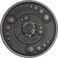 Ghana Alien 2021 4 x 1/2 oz Silber Set - Bullion, Antik, Rhodium, Proof