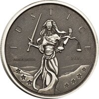 Gibraltar Lady Justice - Justitia 2021 1 oz Silber |...