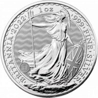 UK Britannia 2022 1 oz Silber