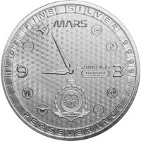 Niue Mars-Landung - Preserverance Rover 2021 - 1 oz Silber
