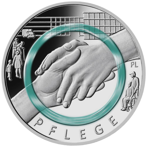 Deutschland 10 Euro 2022 "Pflege" J