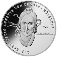 Deutschland 20 Euro 2022 Annette von Droste-Hülshoff