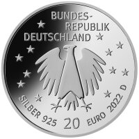 Deutschland 20 Euro 2022 50 Jahre Deutsches Kinderhilfswerk