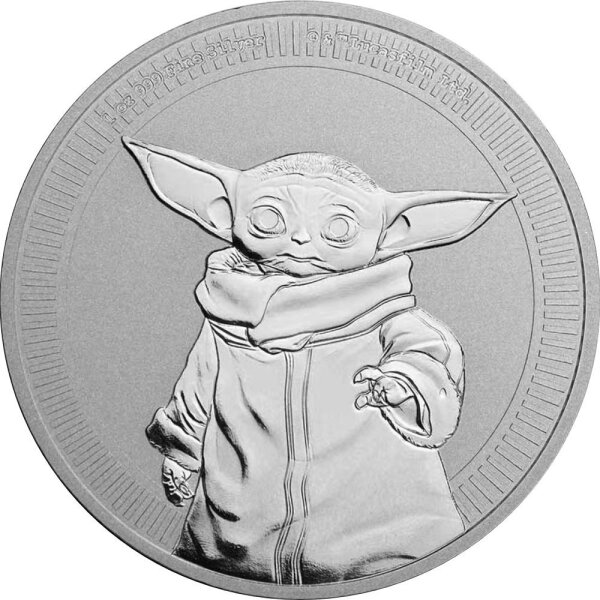 Niue Star Wars 2021 - Grogu Baby Yoda - 1 oz Silber