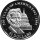Cook Islands 50 Dollars 1990 Abraham Lincoln vor dem Kapitol in Washington - Silber PP