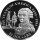 Cook Islands 50 Dollars 1991 Marquis de Lafayette - Silber PP