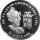 Cook Islands 50 Dollars 1991 - Francisco Pizarro - Silber PP