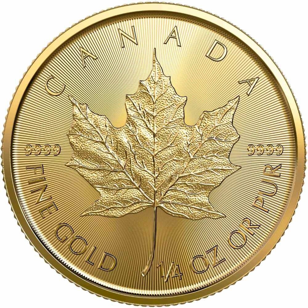 Kanada Maple Leaf 2022 1/4 oz Gold