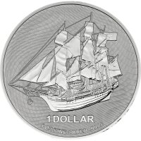 Cook Islands Bounty 2021 1 oz Silber