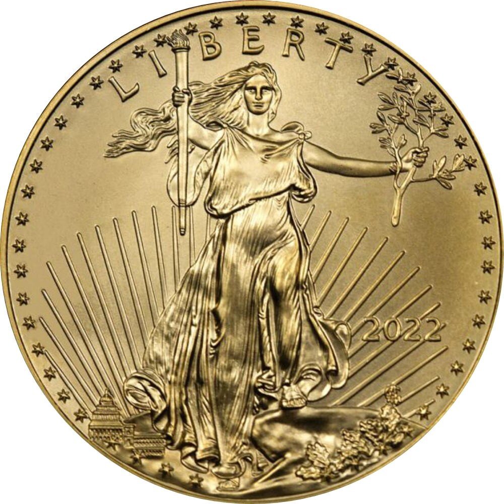USA American Eagle 2022 1/2 oz Gold