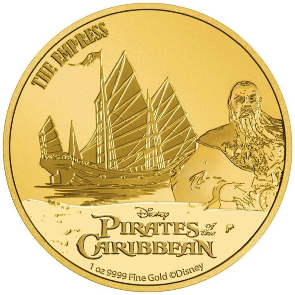 Niue Fluch der Karibik 3. Ausgabe The Empress 2021 1 oz Gold