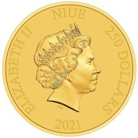 Niue Fluch der Karibik 3. Ausgabe The Empress 2021 1 oz Gold