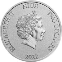 Niue Disney 2022 Susi & Strolch 1 oz Silber