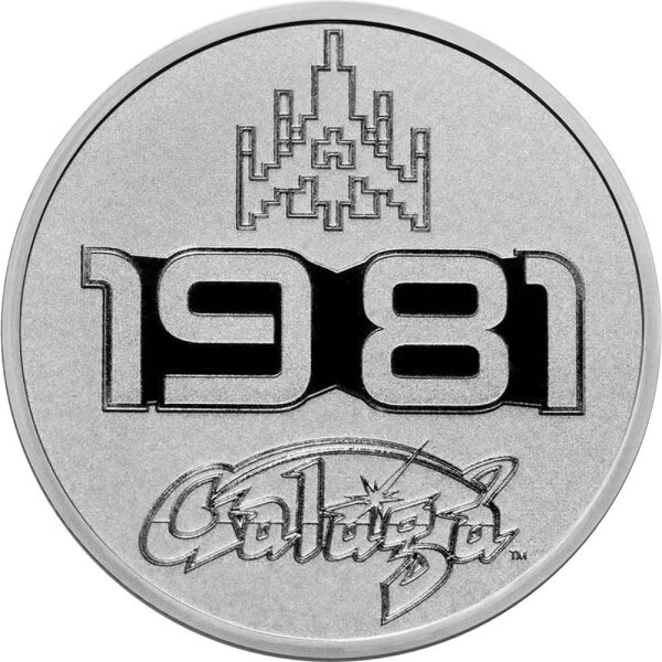 Niue GALAGA - 40 Jahre Jubiläum 2021 - 1 oz Silber