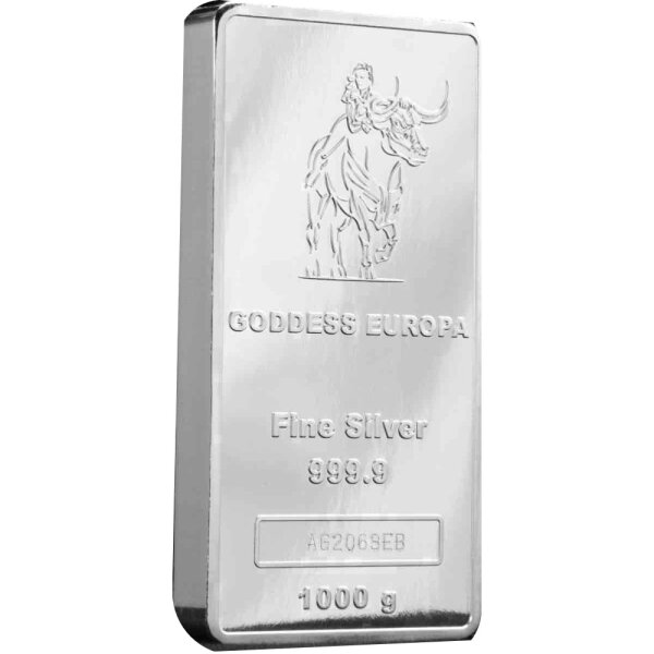 Tokelau Goddess Europa | Göttin Europa 2022 1000 Gramm Silber