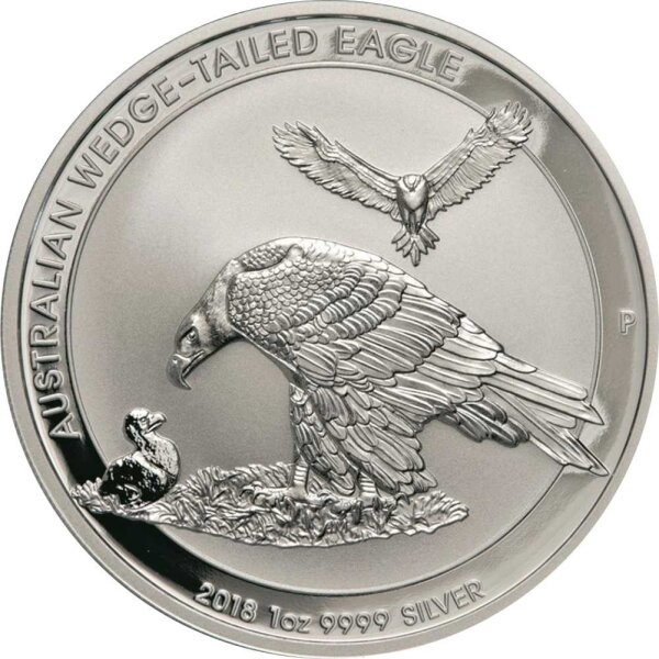 Australien Wedge Tailed Eagle 2018 1 oz Silber