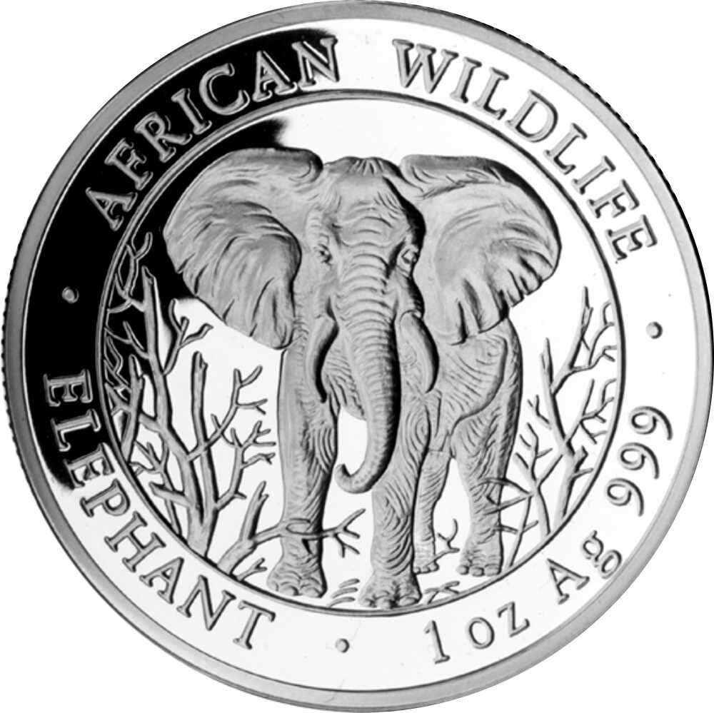 Somalia Elefant 2004 1 oz Silber
