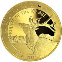 Ghana Giganten der Eiszeit 7. Ausgabe 2022 Rentier 1 oz Gold