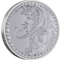 Niue Lunar 2022 Jahr des Tigers 1 oz Silber