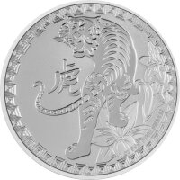Niue Lunar 2022 Jahr des Tigers - 1 oz Silber