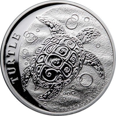 Niue Schildkröte 2022 - 1 oz Silber | Hawksbill Turtle