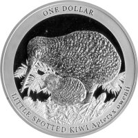Neuseeland Kiwi 2022 1 oz Silber im Originalblister
