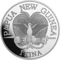 Papua New Guinea Birds of Paradise 1. Ausgabe 2022 1 oz Silber