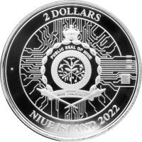 Niue Bitcoin 2022 1 oz Silber