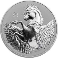 British Virgin Islands Pegasus 2022 1 oz Silber