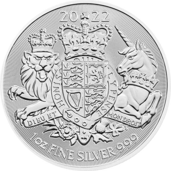 UK Royal Arms 2022 1 oz Silber I  incl. Kapsel