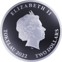 Tokelau Hibernia 2022 1 oz Silber