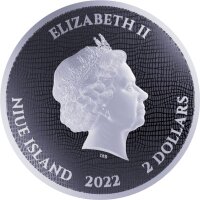 Niue Heraldic Serie Welsh Dragon 2022 - 1 oz Silber