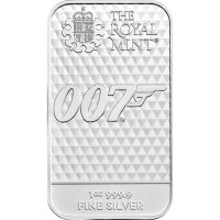 31,1 Gramm Silberbarren UK James Bond 007 - Diamonds are Forever
