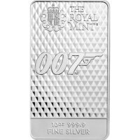 311 Gramm Silberbarren UK James Bond 007 - Diamonds are Forever