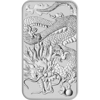 Australien Rectangular Dragon 2022 1 oz Silber
