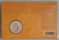 Australien Drachenserie 2022 Phönix 1 oz Silber - Coloriert Rot/Gold | Chinesische Mythen und Legenden