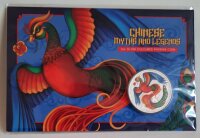 Australien Drachenserie 2022 Phönix 1 oz Silber - Coloriert Mehrfarbig | Chinesische Mythen und Legenden