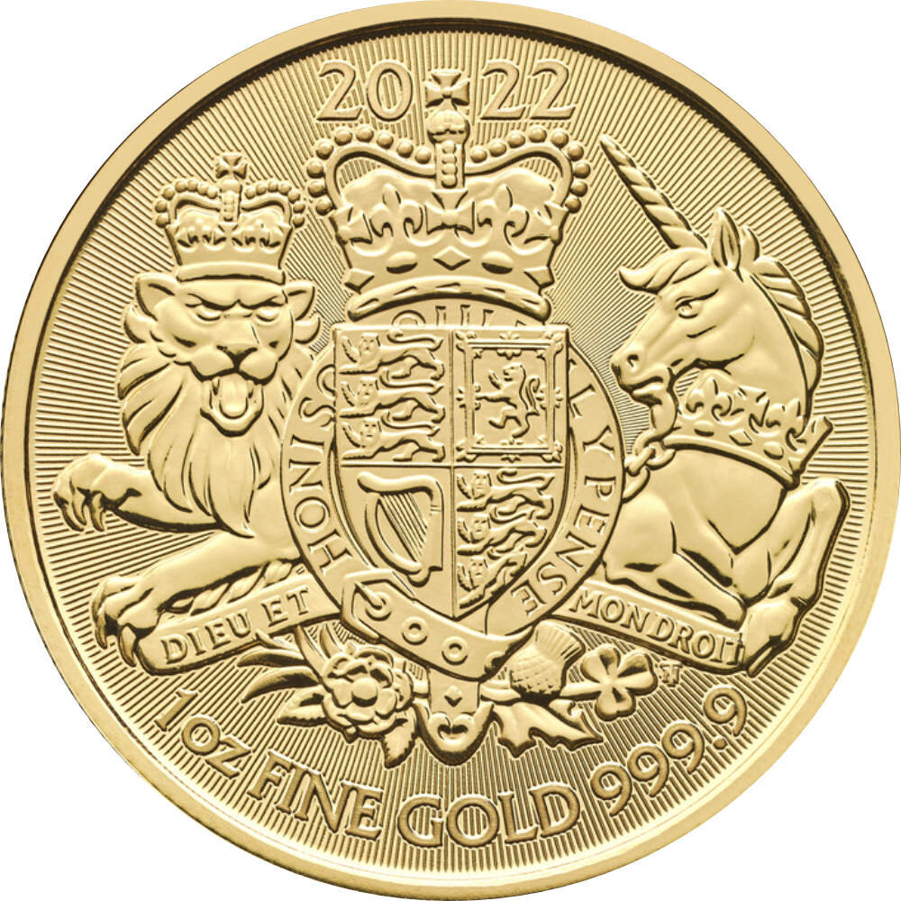 UK Royal Arms 2022 1 oz Gold