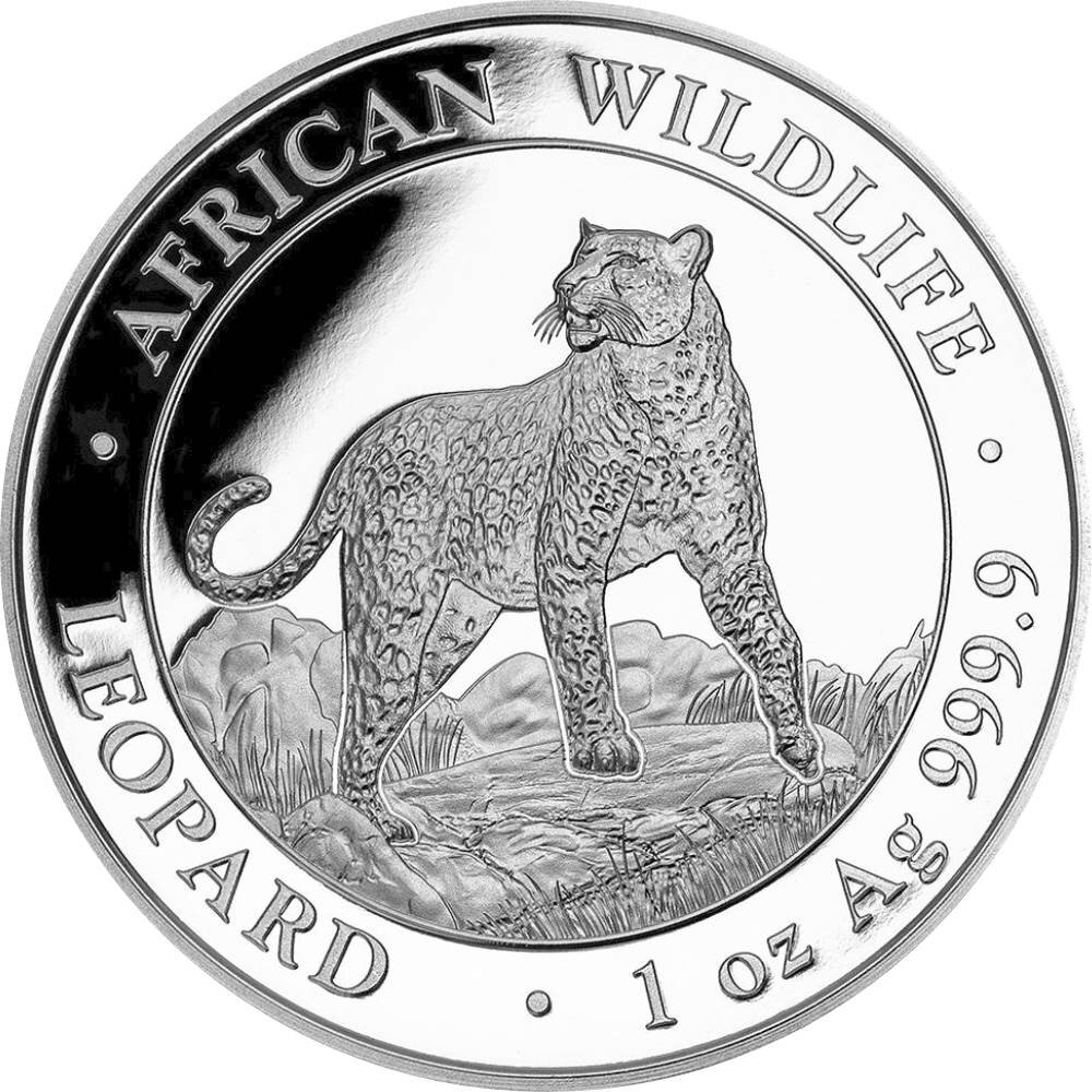 Somalia Leopard 2022 1 oz Silber