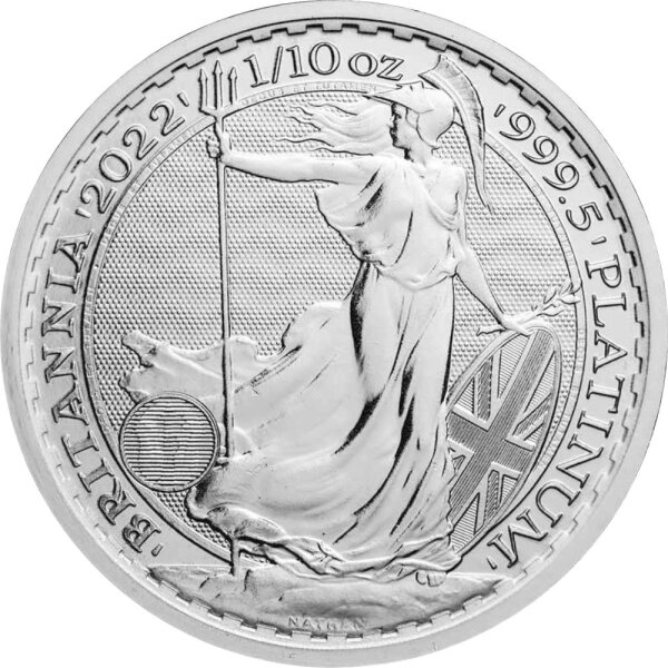 UK Britannia 2022 1/10 oz Platin