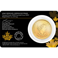 Kanada Klondike Gold Rush 2. Ausgabe 2022 - Prospecting for Gold 1 oz Gold
