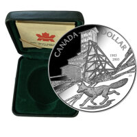 Kanada 1 Dollar 2003 Cobalt - Silber PP incl. Etui