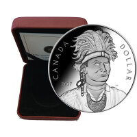 Kanada 1 Dollar 2007 Thayendanegea - Silber PP incl. Etui