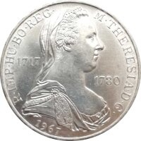 Österreich 25 Schilling 1967 Maria Theresia - Silber PP