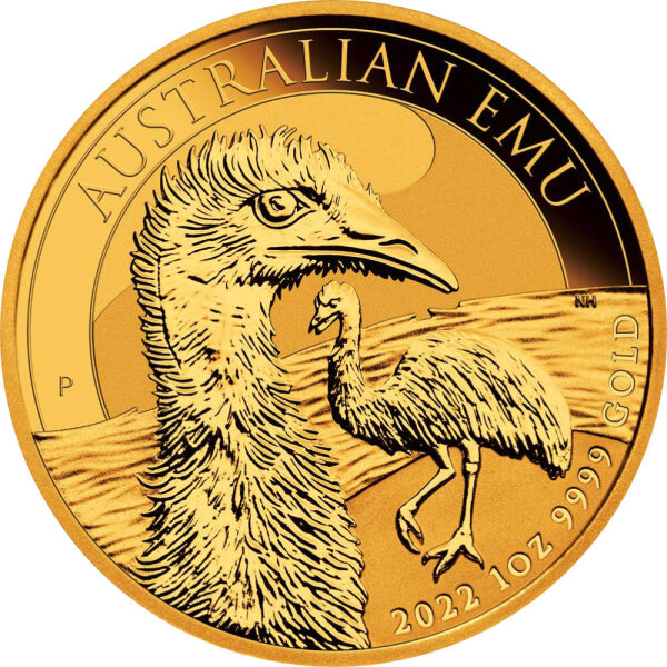 Australien Emu 2022 1 oz Gold