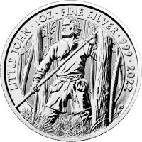 UK Myths and Legends 3. Ausgsbe Little John 2022 1 oz Silber