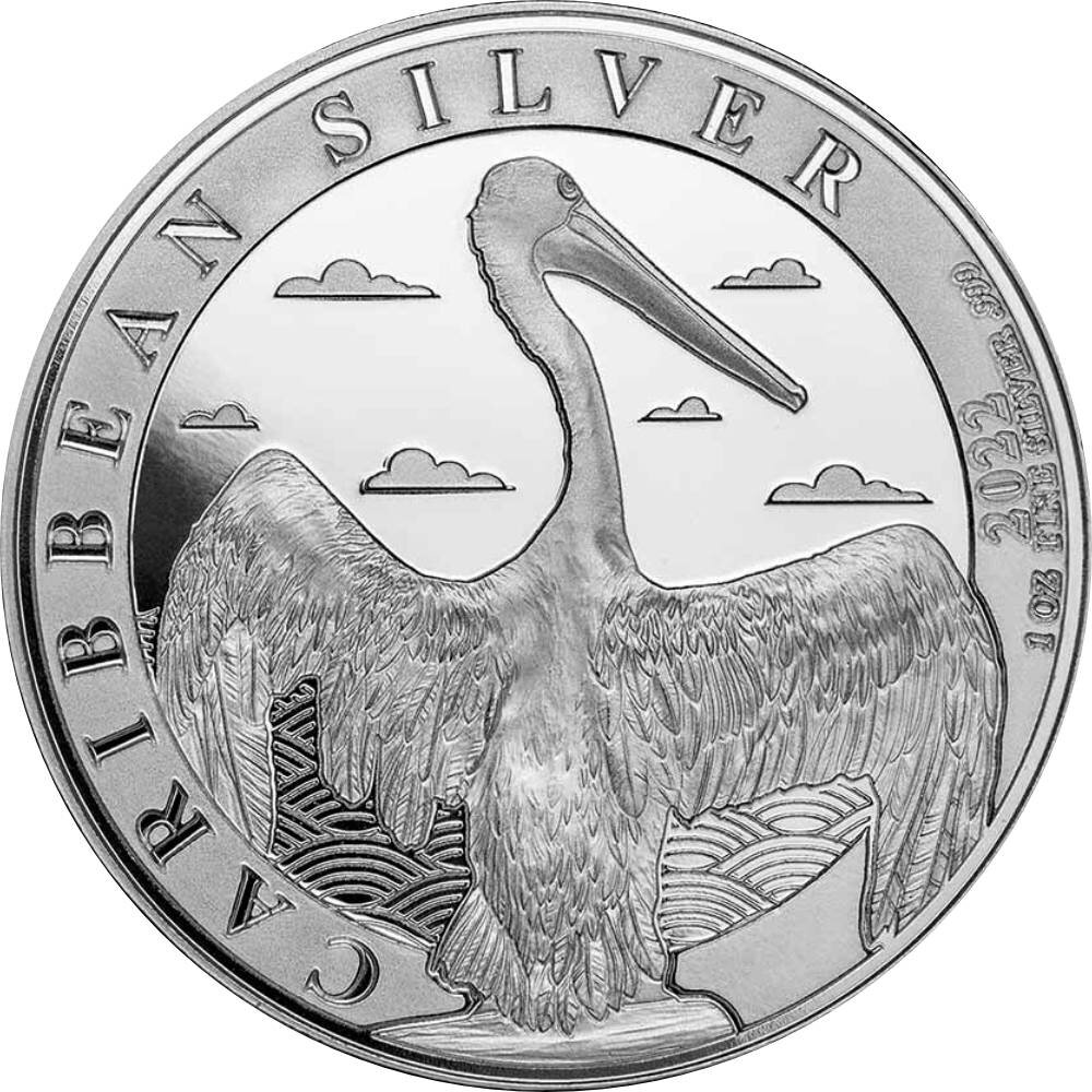 Barbados Pelikan 2022 1 oz Silber